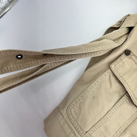 Nautica Tan Utility Jacket Belted Size 12 - Picture 5 of 5